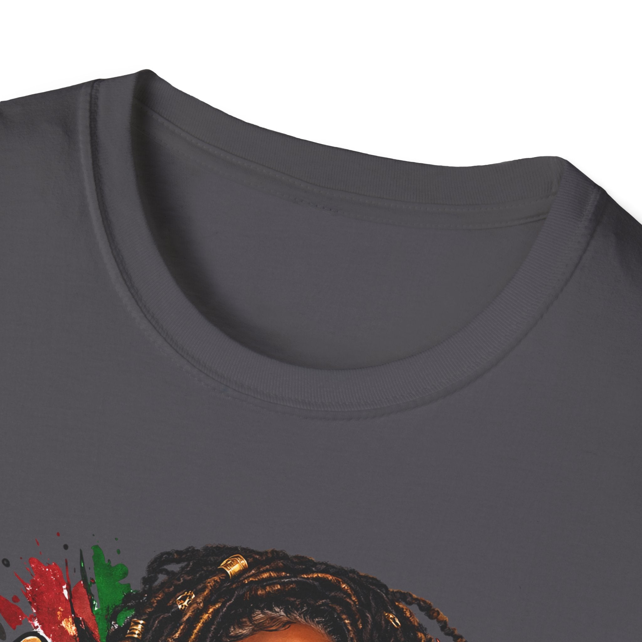 Bold Rasta Portrait “Loc'd and Loaded” Graphic Tee