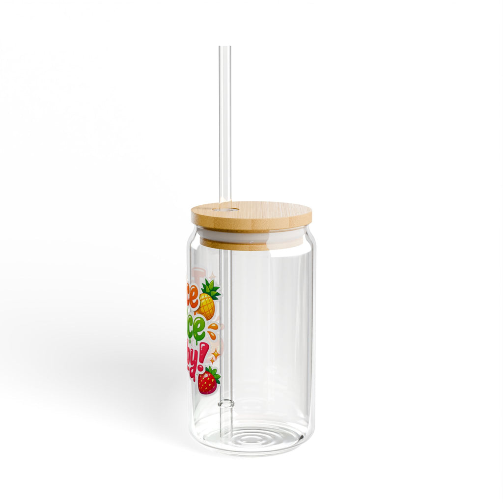 Juice Juice Baby Sipper Glass — 16oz Cute Straw Cup