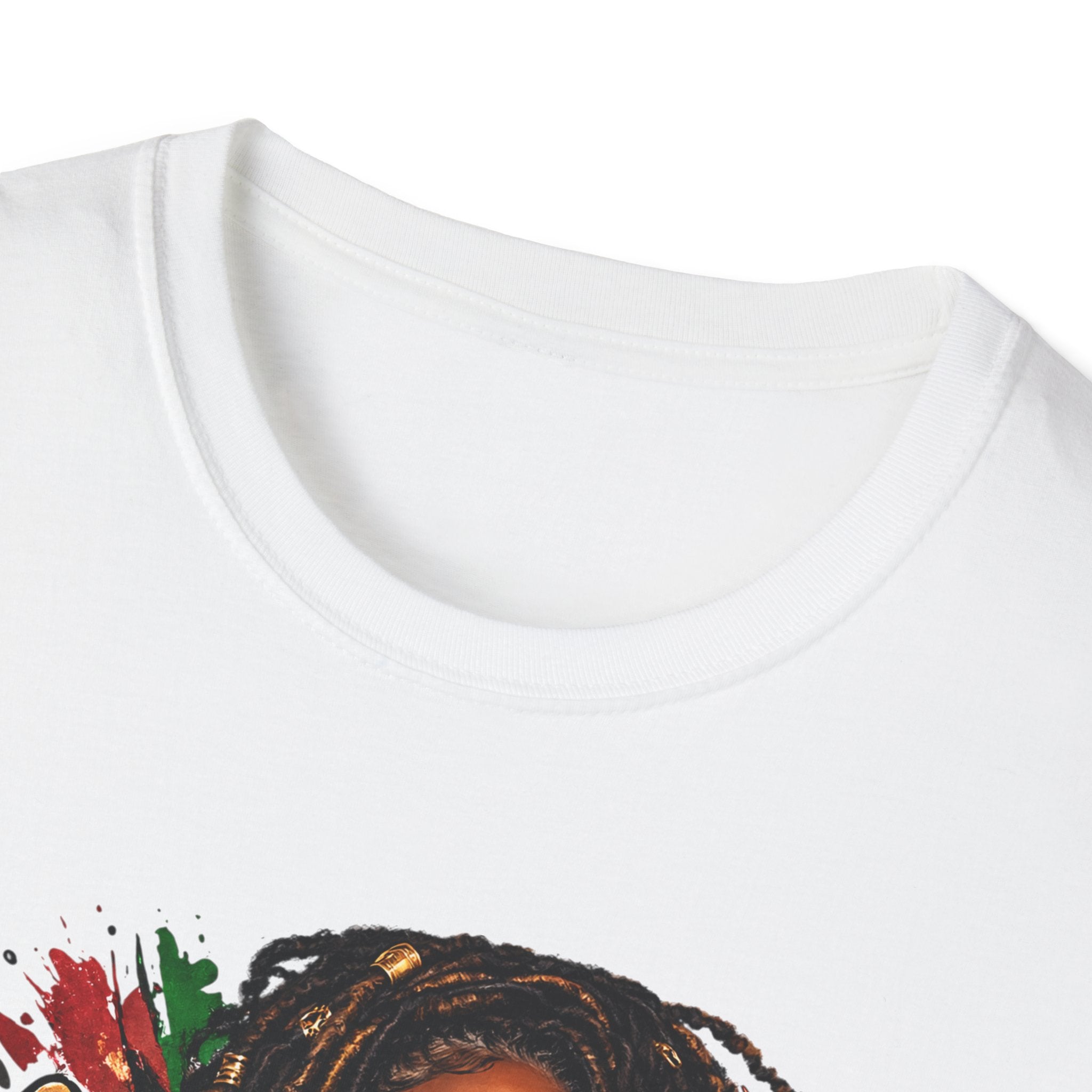 Bold Rasta Portrait “Loc'd and Loaded” Graphic Tee
