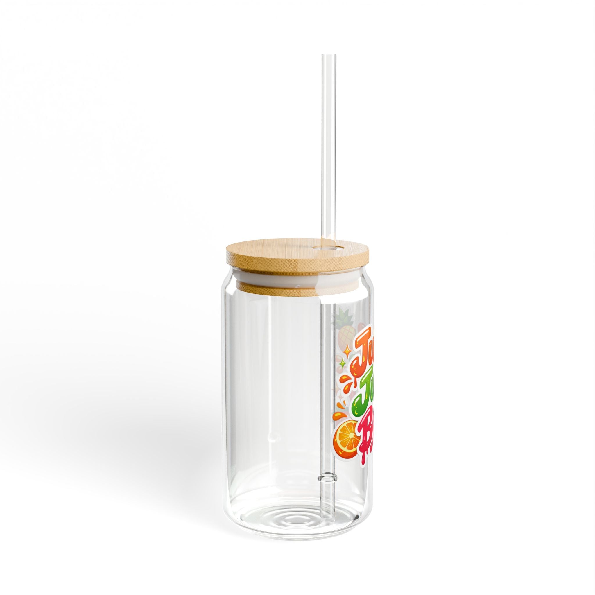 Juice Juice Baby Sipper Glass — 16oz Cute Straw Cup