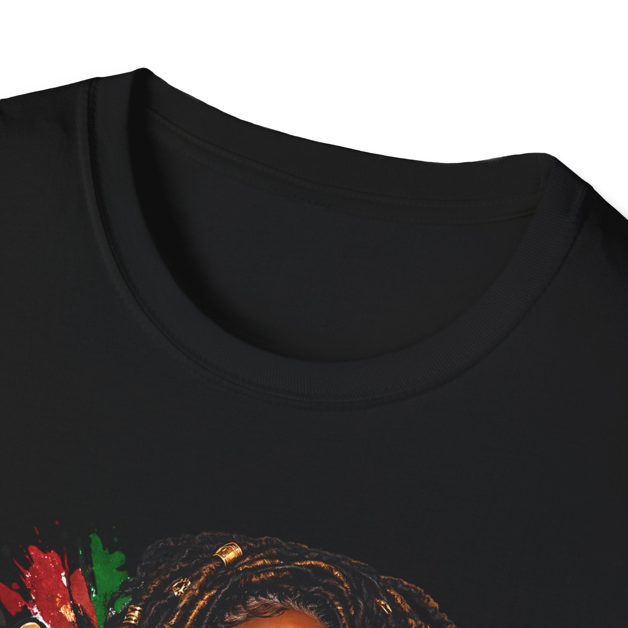 Bold Rasta Portrait “Loc'd and Loaded” Graphic Tee