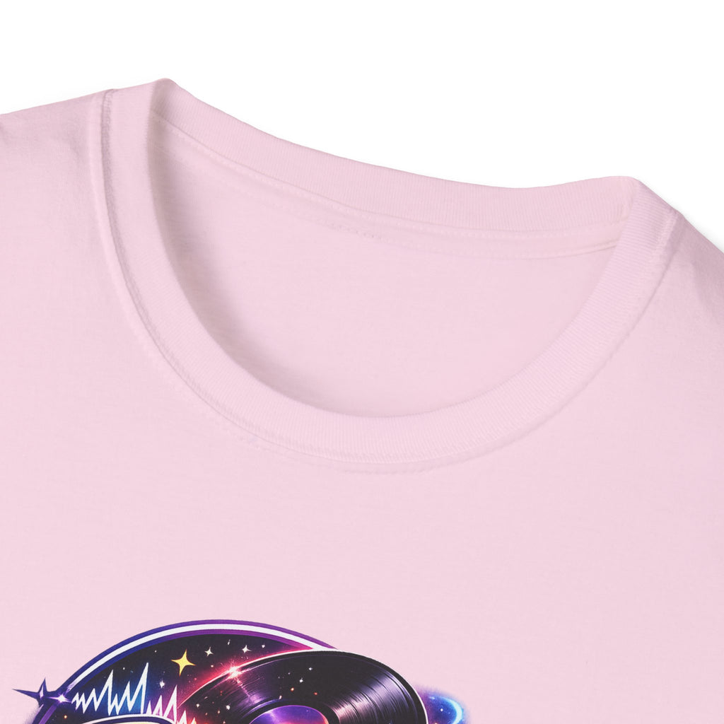 Vibrate Higher T-Shirt — Retro Cosmic Positive Vibes Tee