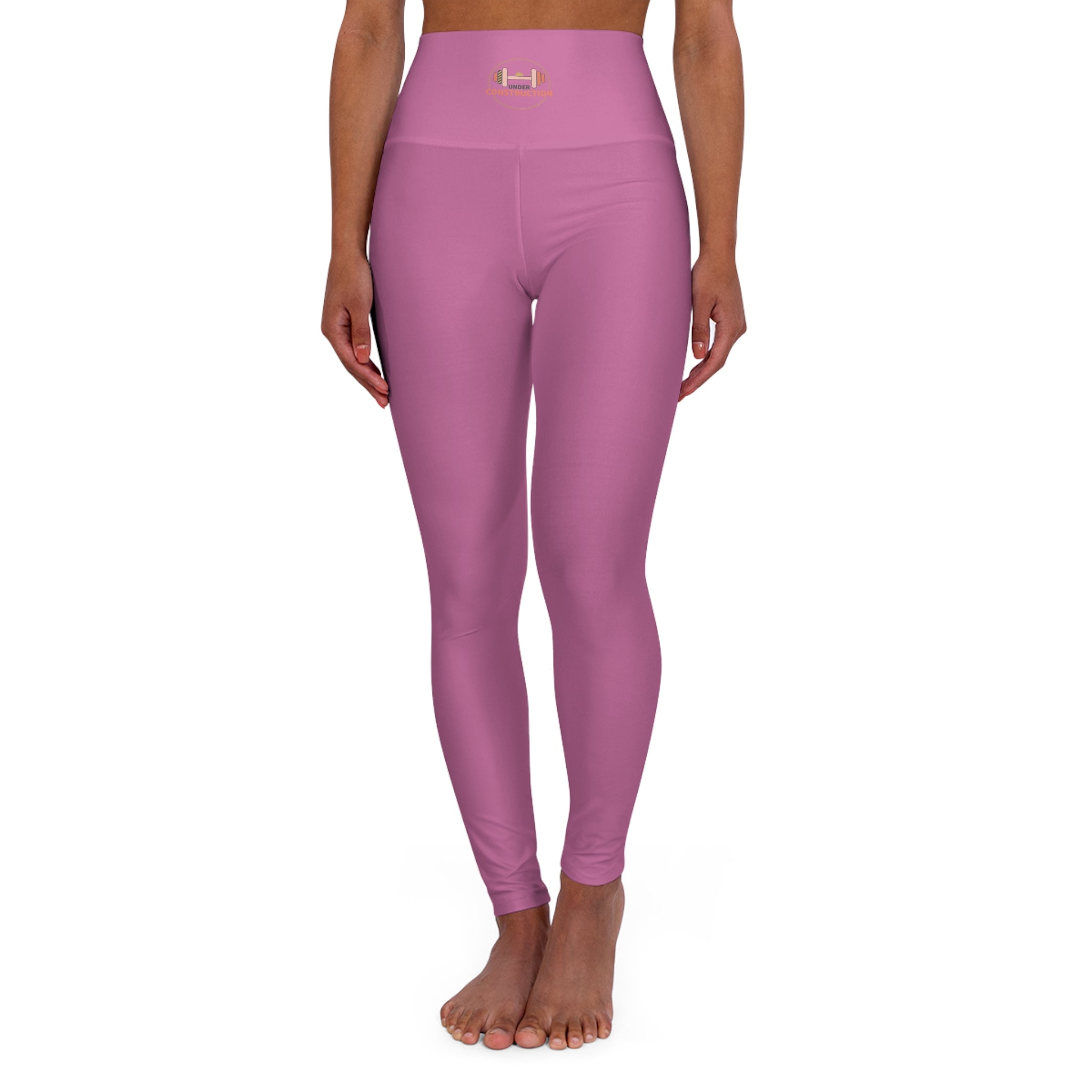 Under Construction High-Waist Yoga Leggings