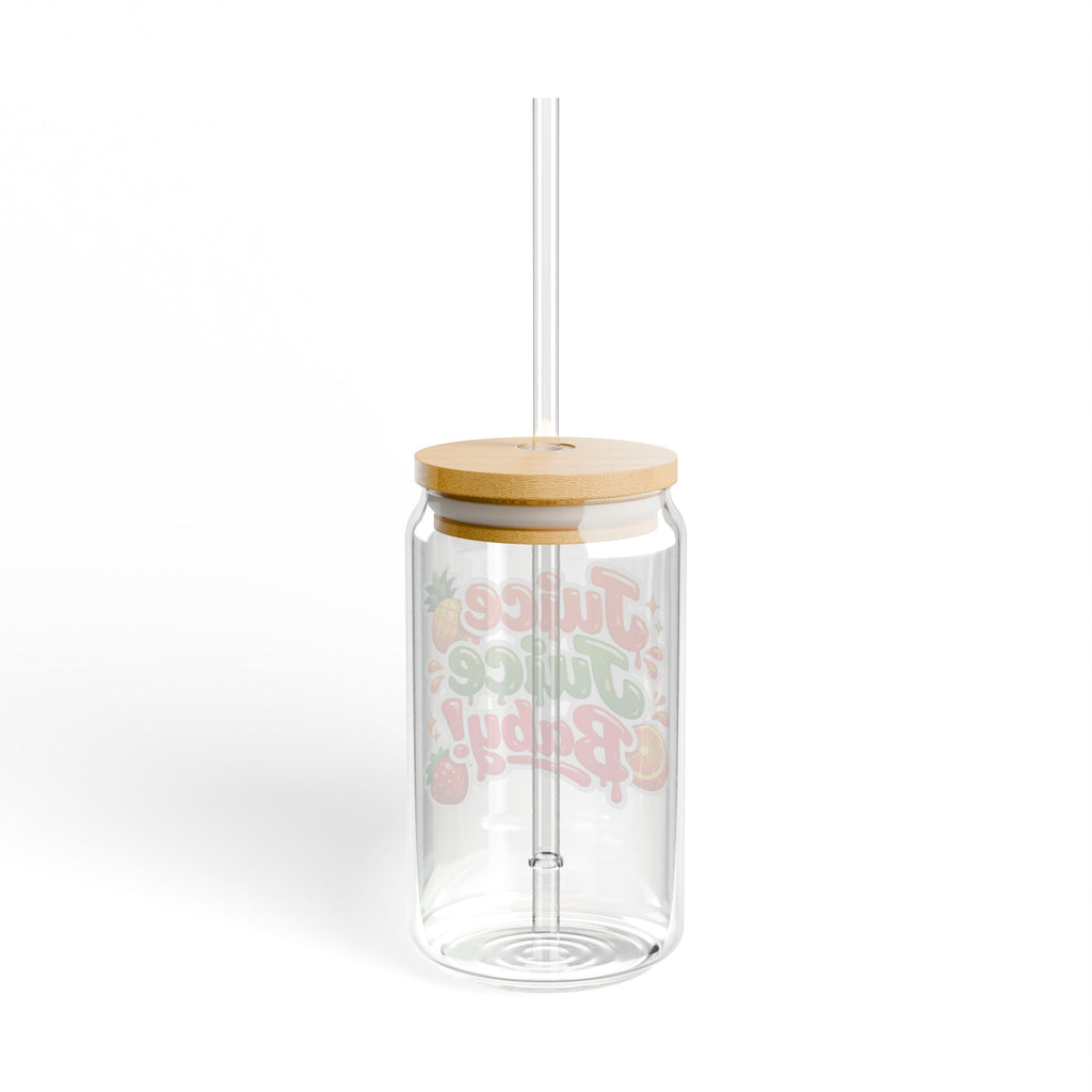 Juice Juice Baby Sipper Glass — 16oz Cute Straw Cup