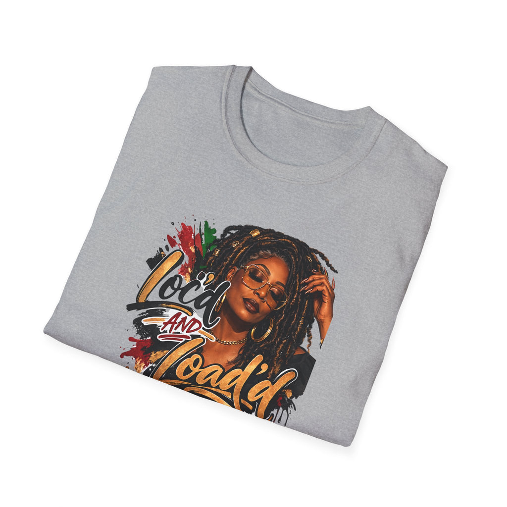 Bold Rasta Portrait “Loc'd and Loaded” Graphic Tee