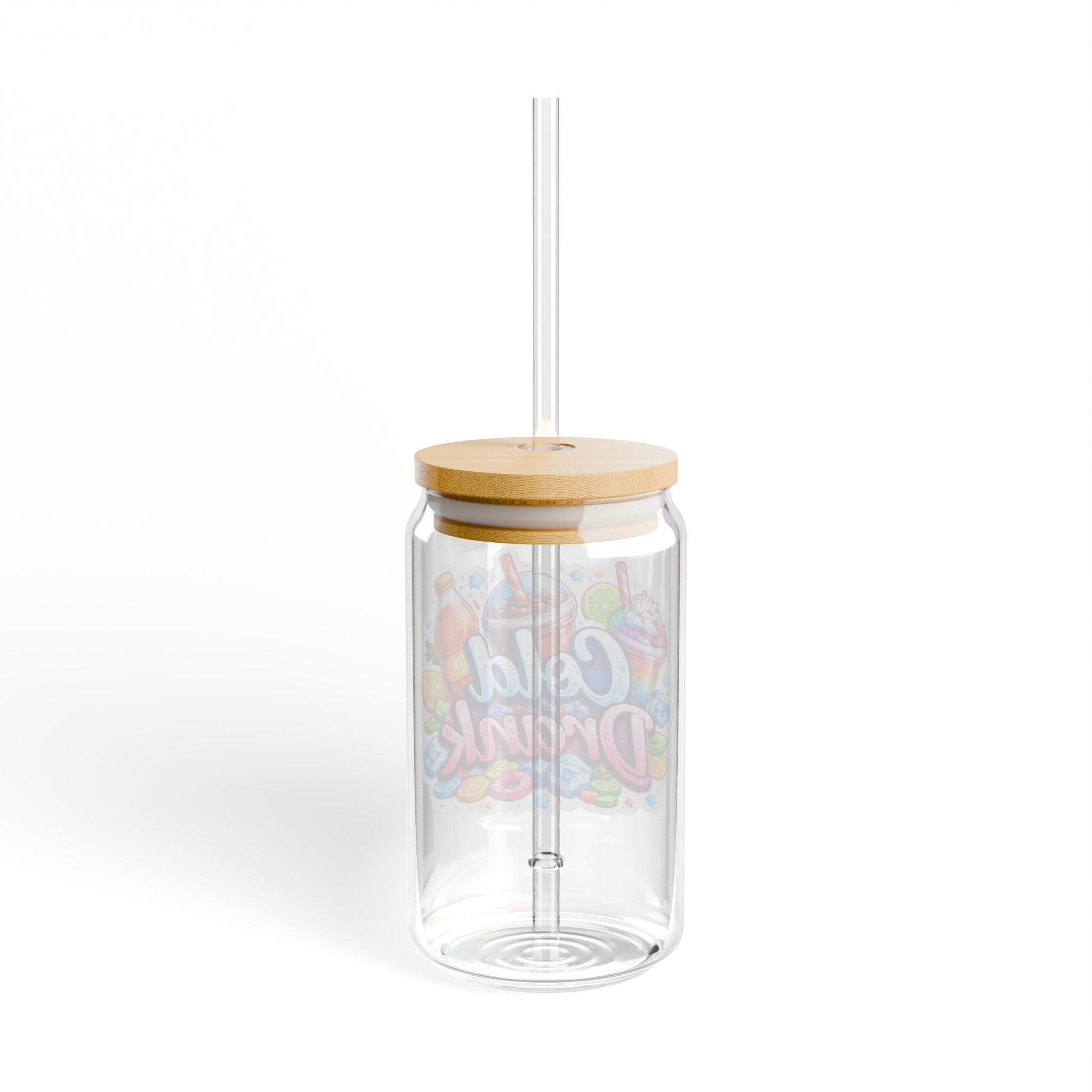 "Cold Drank" Sipper Glass