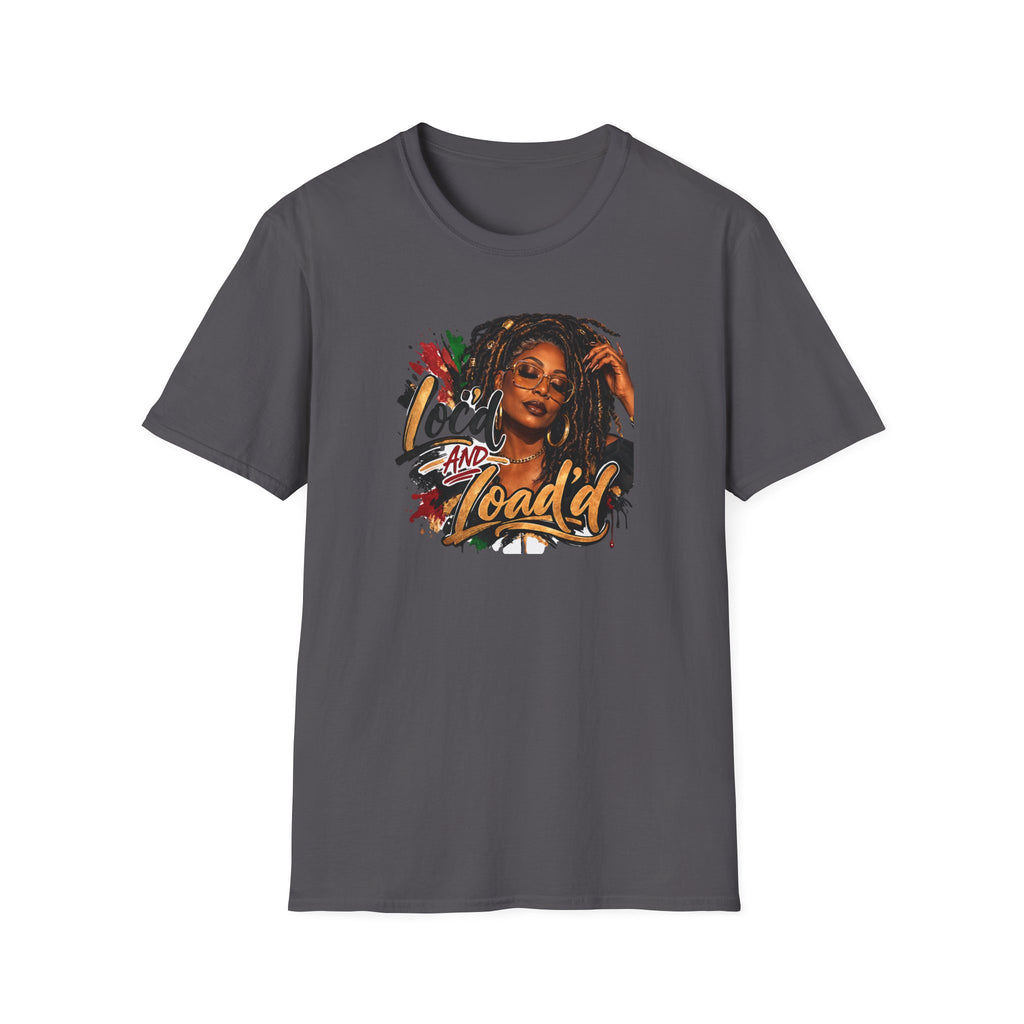 Bold Rasta Portrait “Loc'd and Loaded” Graphic Tee