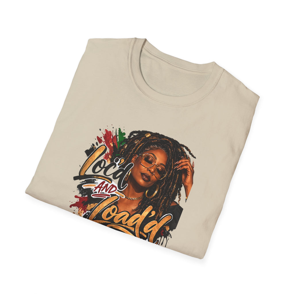 Bold Rasta Portrait “Loc'd and Loaded” Graphic Tee