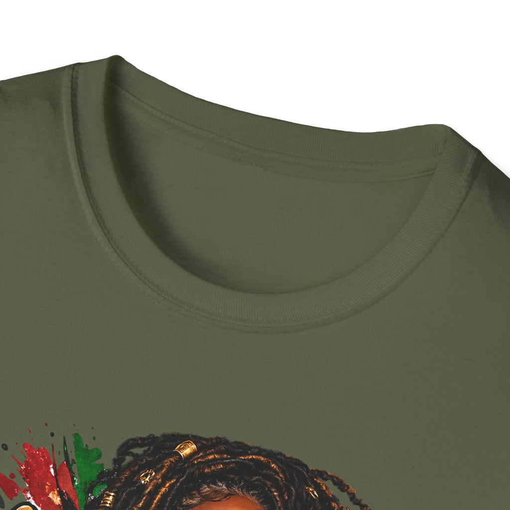 Bold Rasta Portrait “Loc'd and Loaded” Graphic Tee