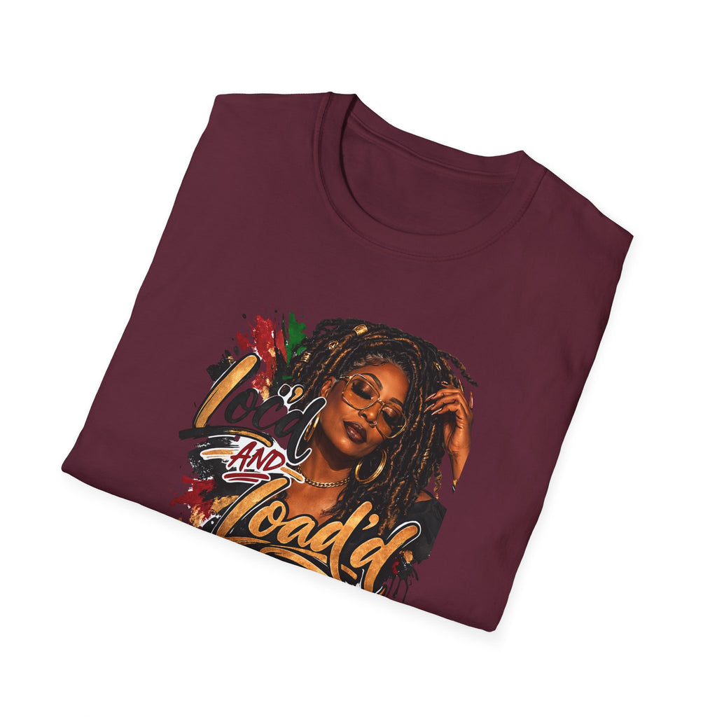 Bold Rasta Portrait “Loc'd and Loaded” Graphic Tee