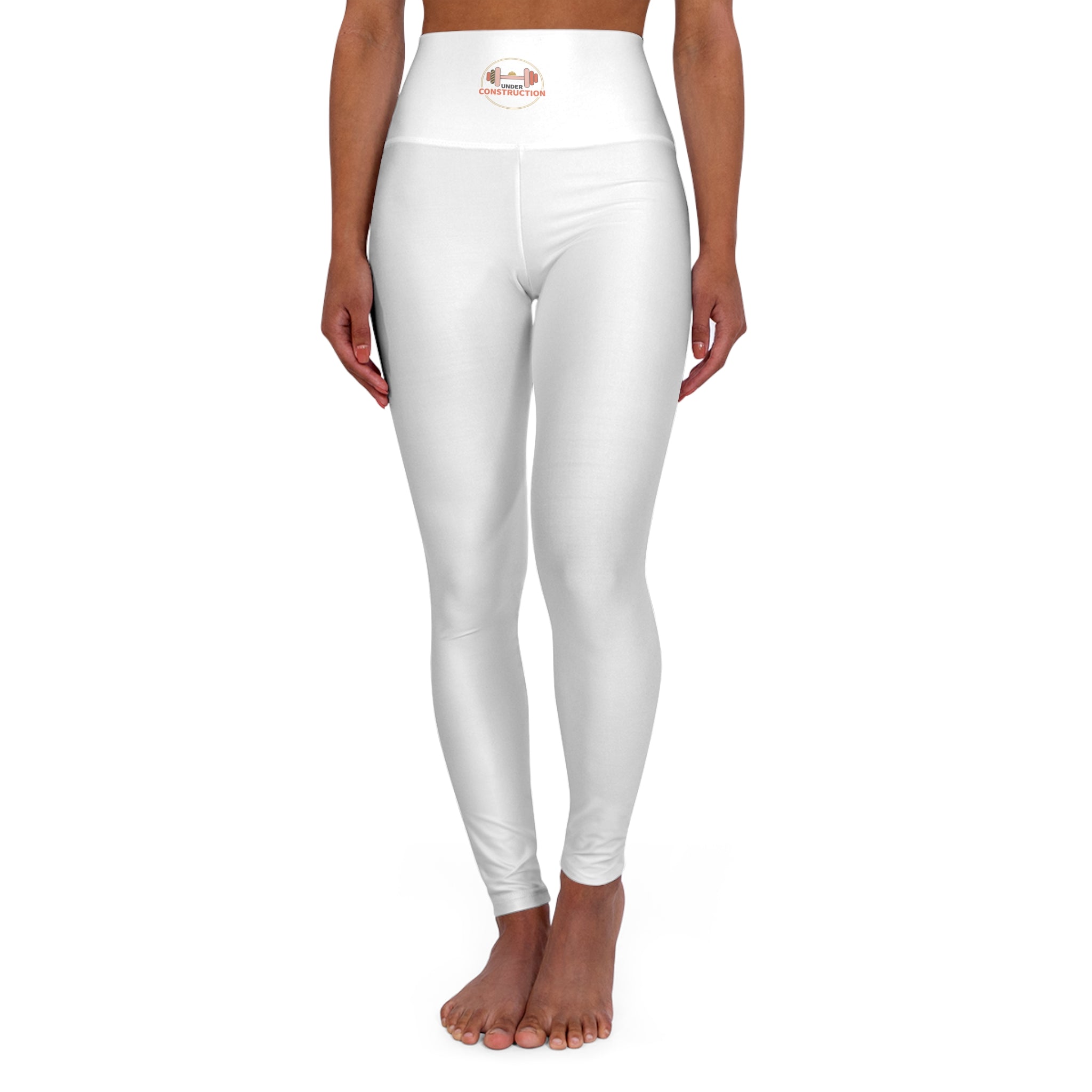 Under Construction High-Waisted Yoga Leggings